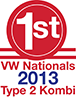 VW Nats 2013 Type 2 Award